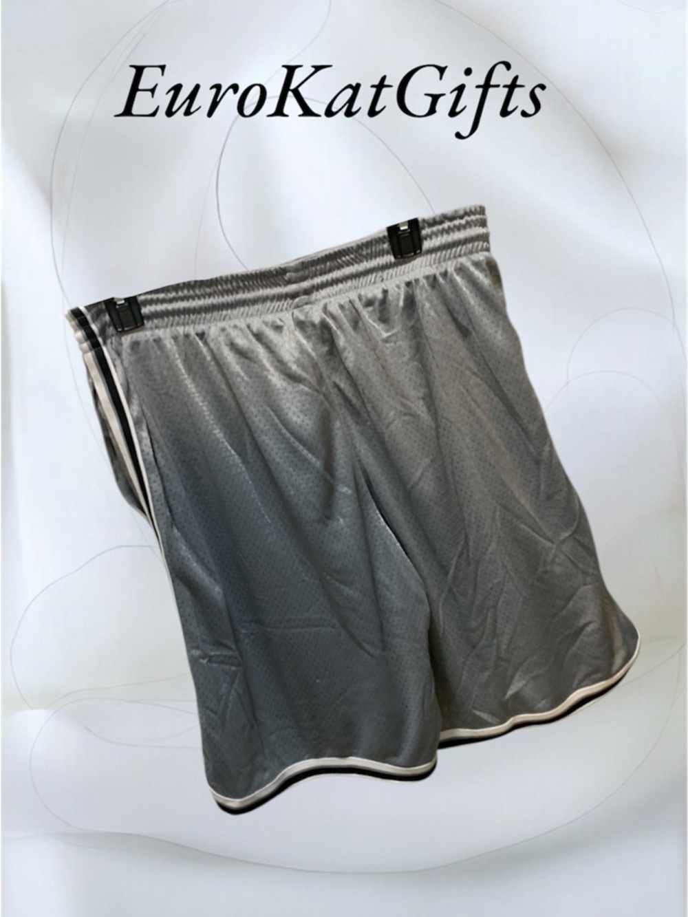 Champion Men's Gray Mesh Athletic Shorts XL